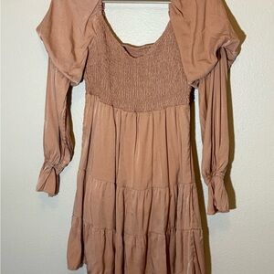 Amazon Women's Dress in Light Brown